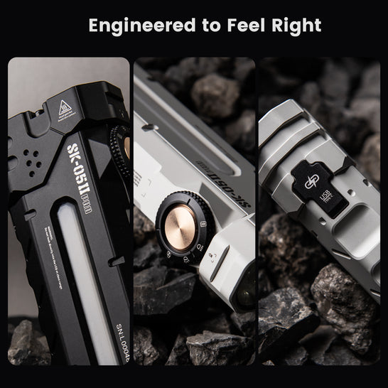 LOOP GEAR SK05 Pro 2 Black Flat LED Flashlight