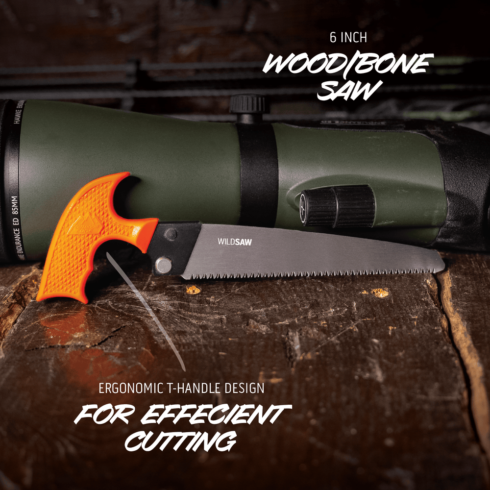 OUTDOOR EDGE WILD PAK™
8-PIECE GAME PROCESSING KIT