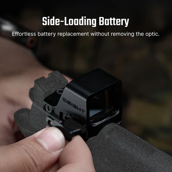 OLIGHT Osight C Open Reflex Optic with Replaceable Side-Loading Battery