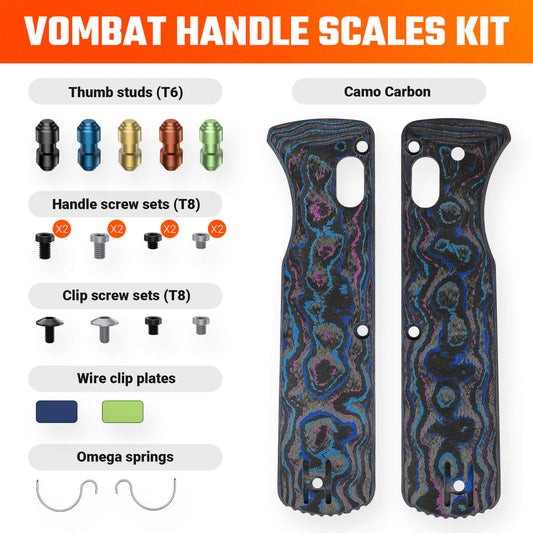 VOSTEED Vombat Handle Scales Kits- W0101