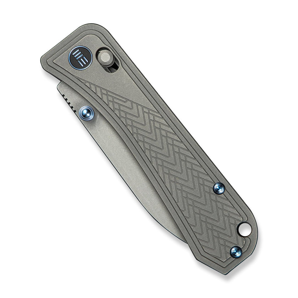 WEKNIFE Bougie Banter Thumb Stud & Crossbar Lock Knife Titanium Handle (2.91" CPM S45VN Blade) WE24009-2