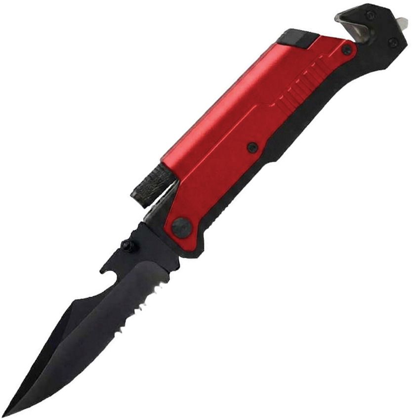 ElitEdge Rescue Linerlock A/O Red