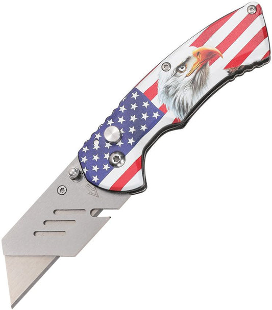 S-TEC Utility Button Lock Eagle/Flag
