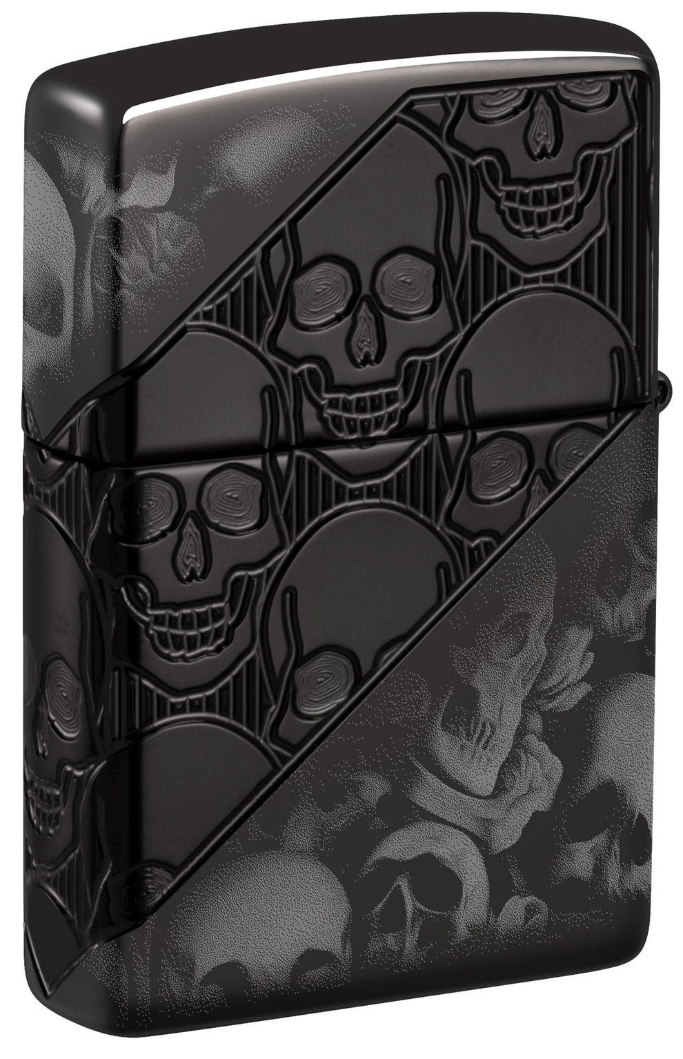 ZIPPO Skull Collage Design