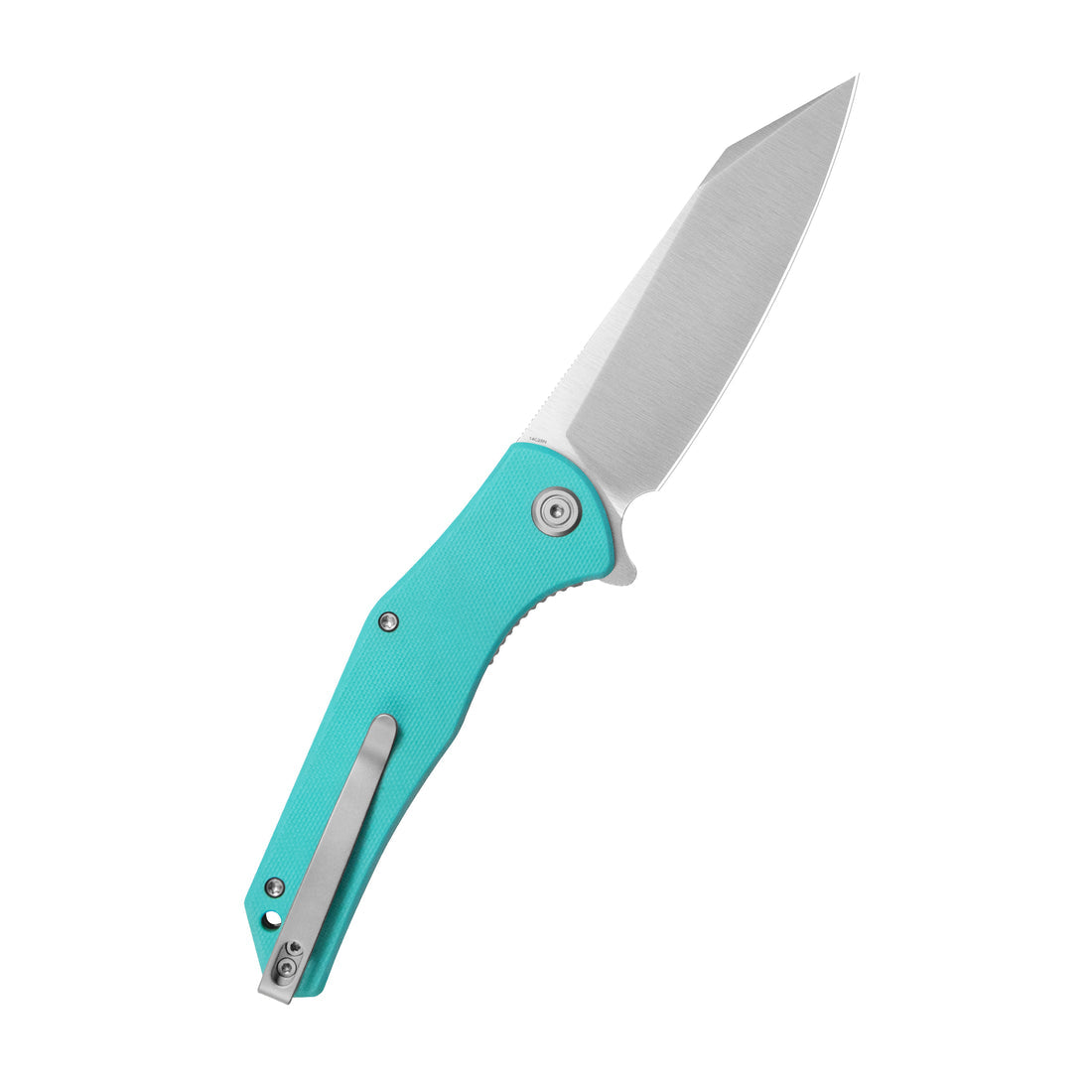 KUBEY Flash Linerlock Tiffany Blue KU158T