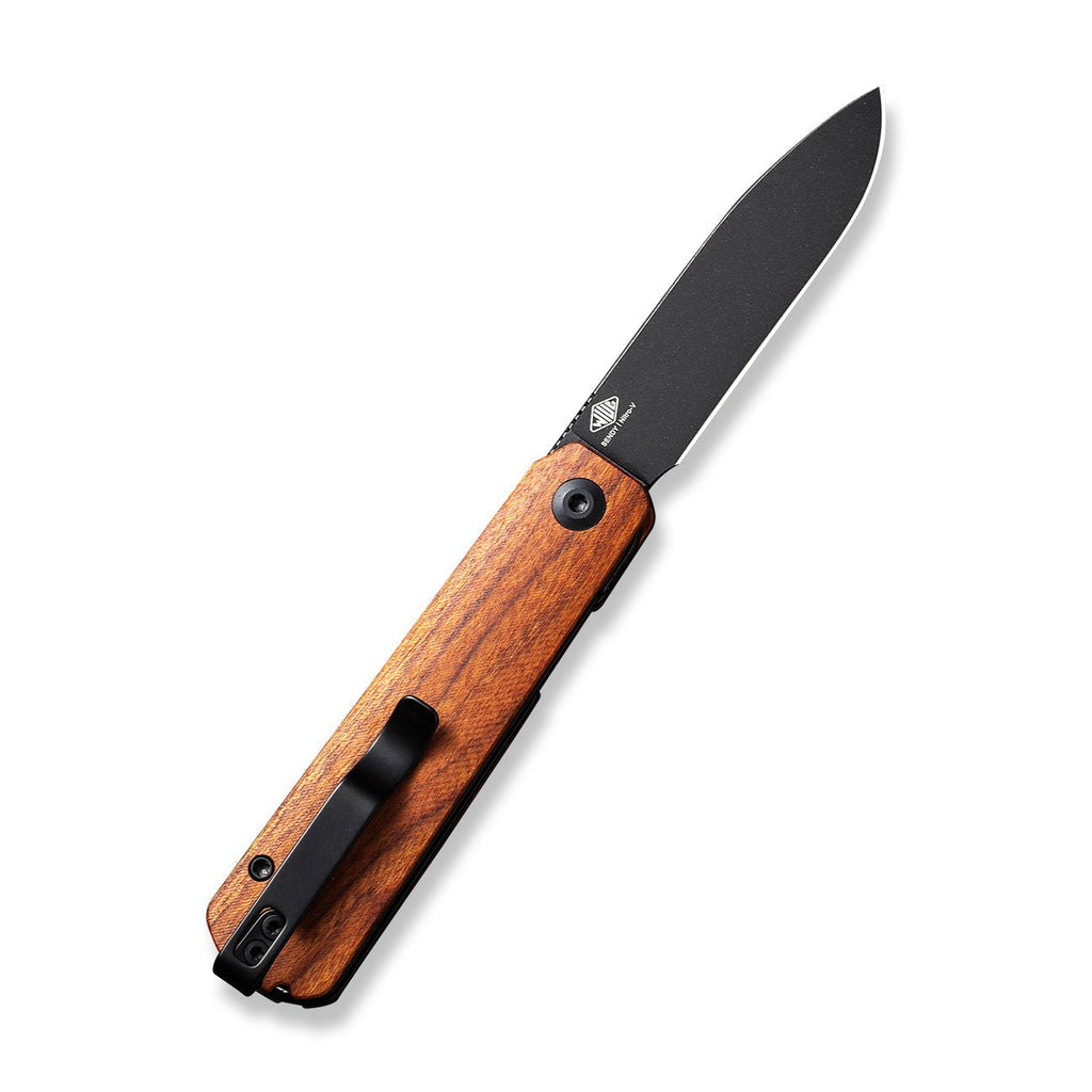 CIVIVI Sendy Flipper Knife Wood Handle (2.83" Nitro-V Blade) C21004A-2