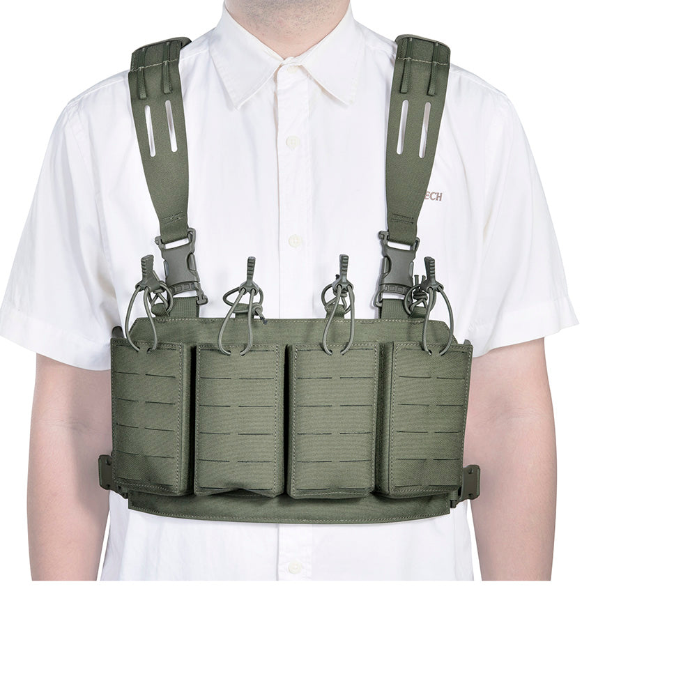 TASMANIAN TIGER MODULAR CHEST RIG 4xM4