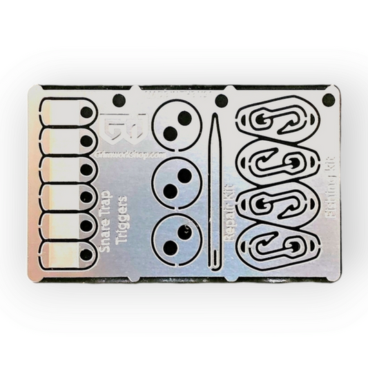 GRIM WORKSHOP Spool Card: Fishing, Repair, and Trapping Spool Card