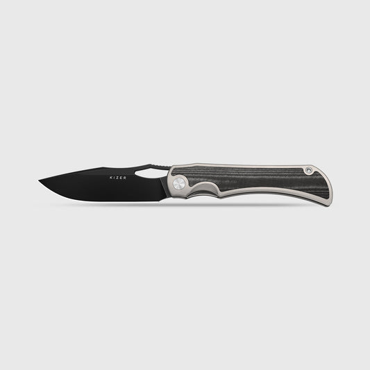 KIZER CUTLERY Allure | S45VN | Titanium & Norplex UltreX™ Micarta