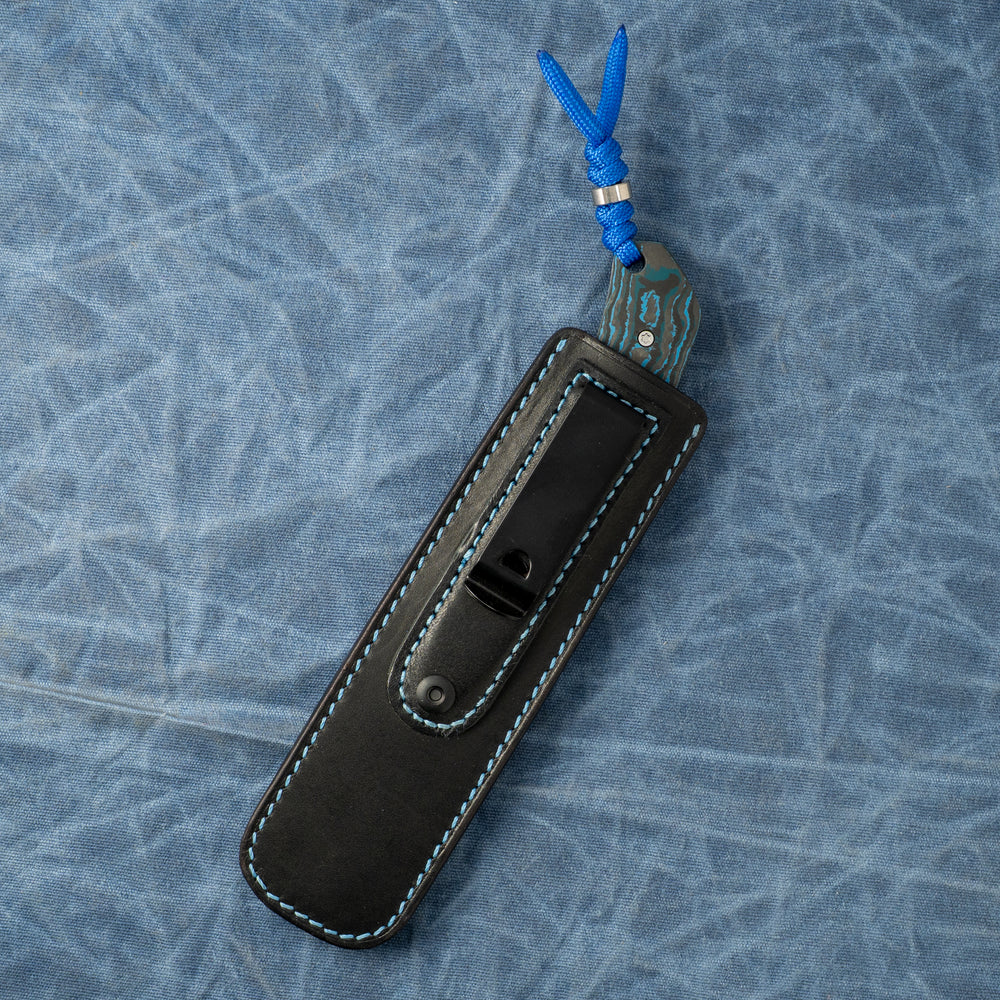 JACK WOLF KNIVES BORDERTOWN BOWIE - FAT CARBON ARCTIC STORM