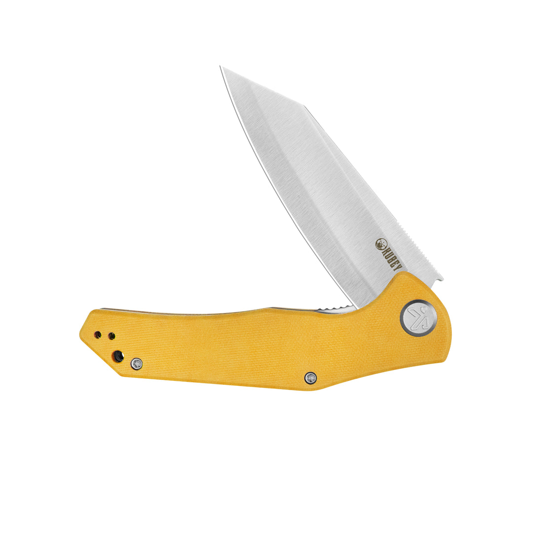 KUBEY Flash Linerlock Yellow KU158N