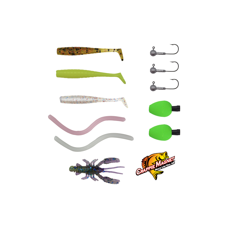 Crystal Creek Gear GoReel Rodless Hand Reel Fishing Kit - Pond
