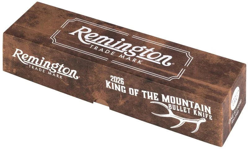 REMINGTON 2026 Bullet Knife - King of the Mountain, Fixed Blade