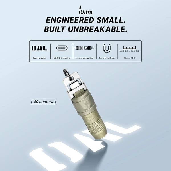 OLIGHT iUltra OAL Keychain Flashlight