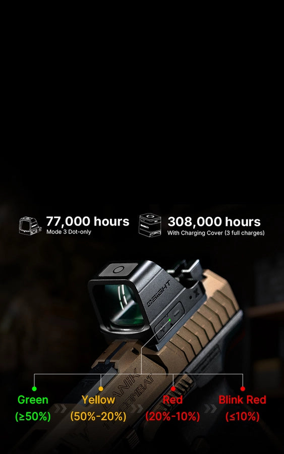 OLIGHT Osight X 3 MOA Dot & 32 MOA Circle with OAL Material