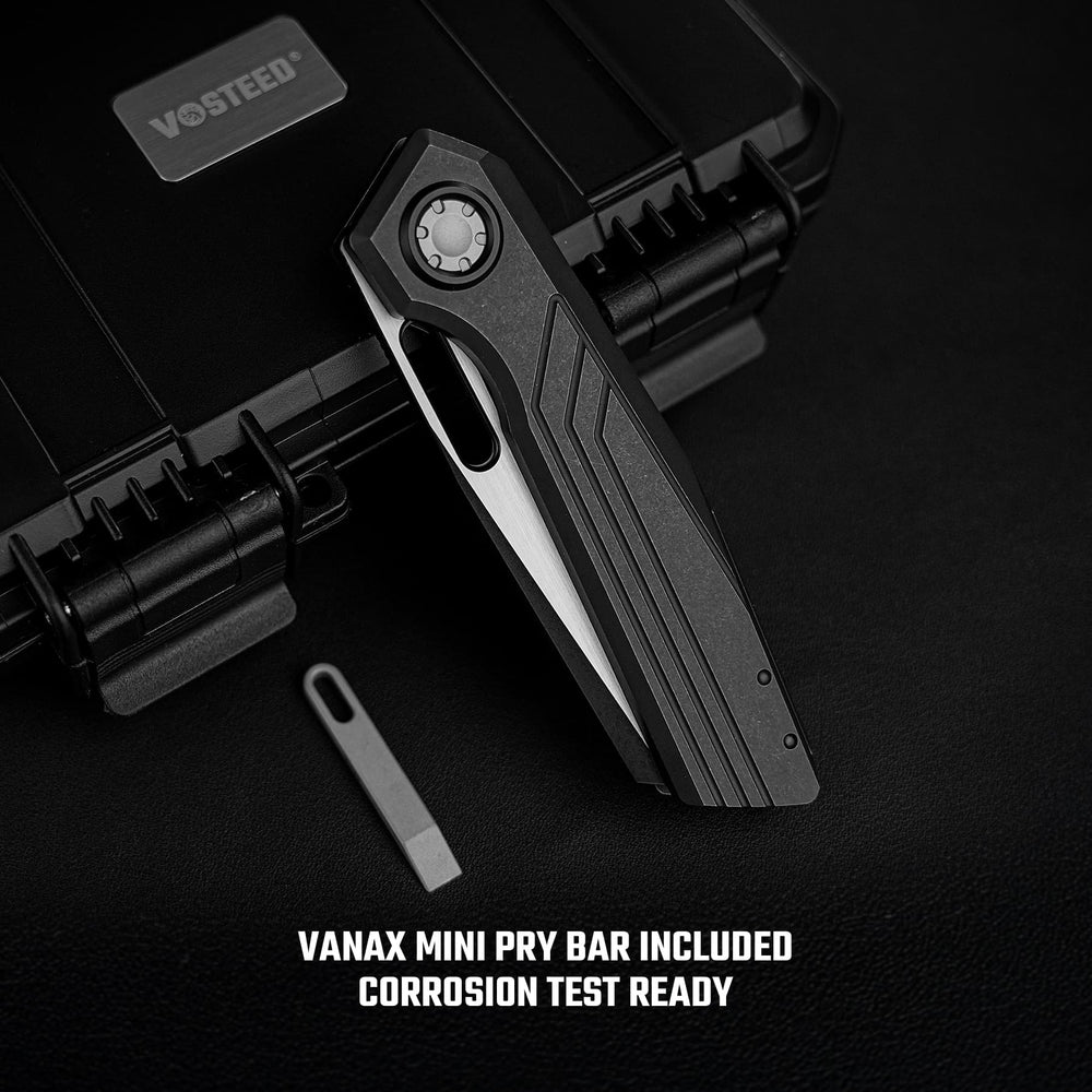 VOSTEED Xeno -Vanchor Lock® (3.23" Vanax Blade & Titanium Handle) - A3803