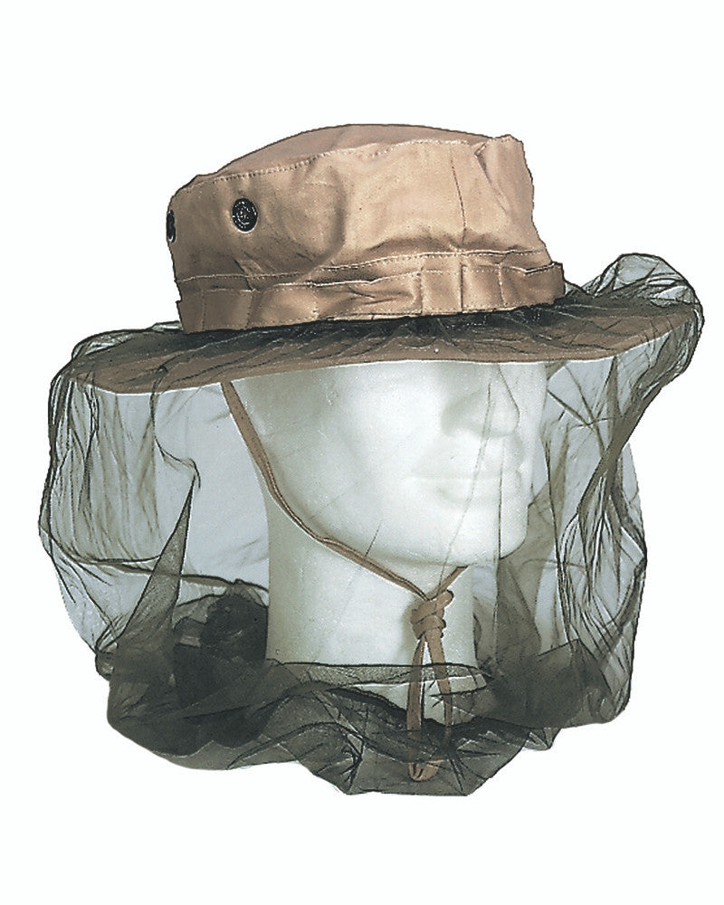 MIL-TEC® OD MOSQUITO HEAD NET W/RUBBER BAND
