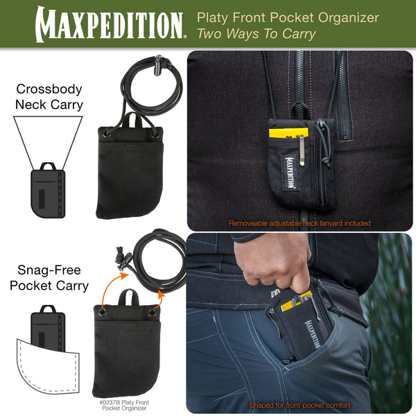MAXPEDITION Platy Front Pocket Organizer