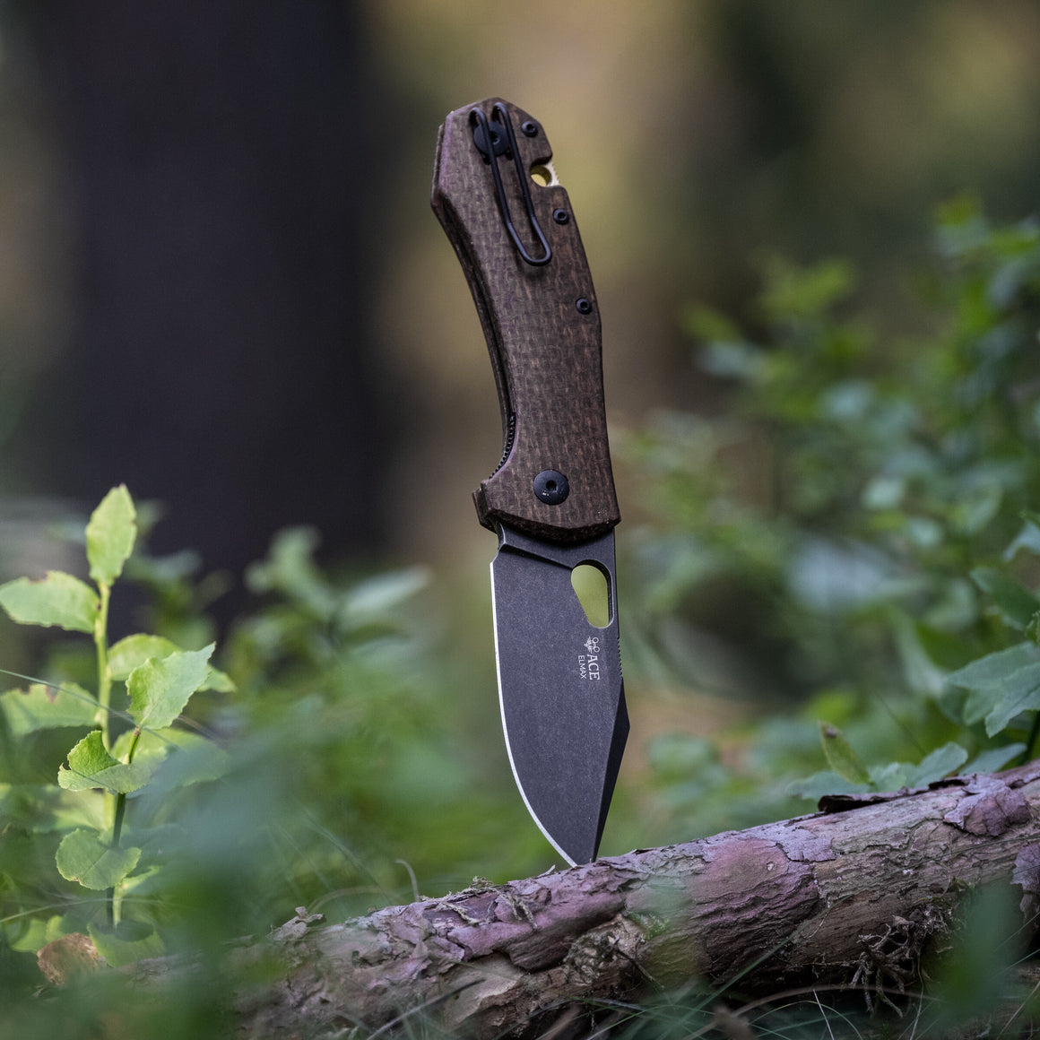 GIANT MOUSE ACE Atelier - Burlap Micarta
