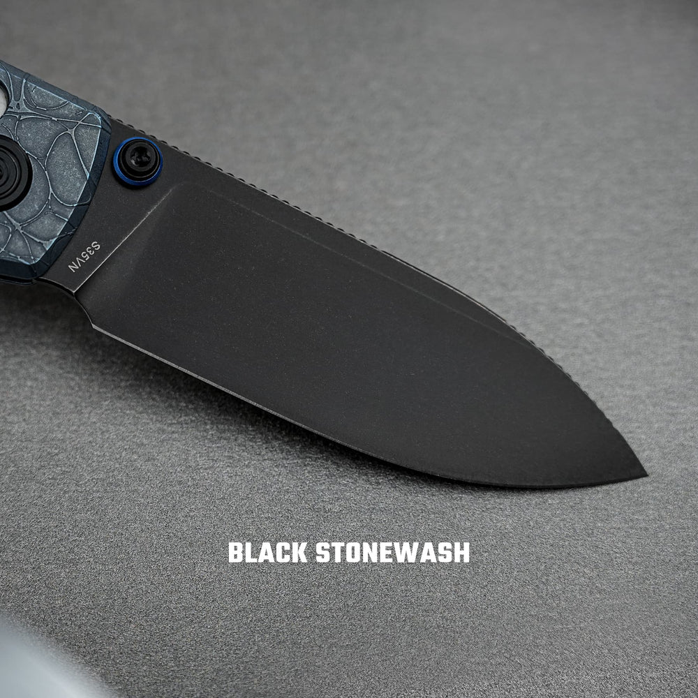 VOSTEED Raccoon® TiSlim™ - Crossbar Lock (3.18" S35VN Blade & Titanium Handle) - A4510