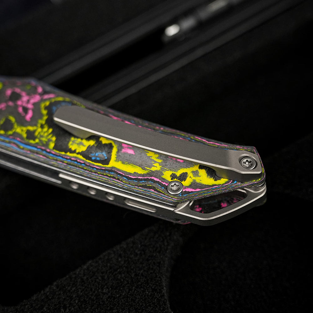 VOSTEED Thunderbird V- Vanchor Lock® (3.46" M390 Blade & CamoCarbon Handle) - A0322