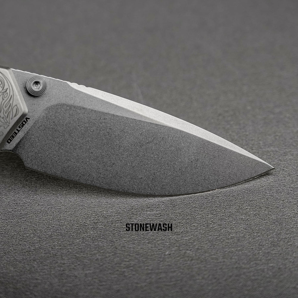 VOSTEED Psyop - Top Liner Lock Knife (2.99" S35VN Blade & Norplex UltreX™ Micarta Handle) - A2232