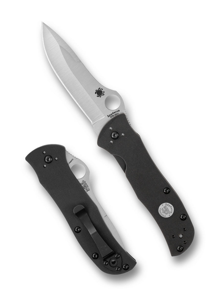 SPYDERCO Starmate™ Black G-10 CPM® 20CV® Sprint Run®