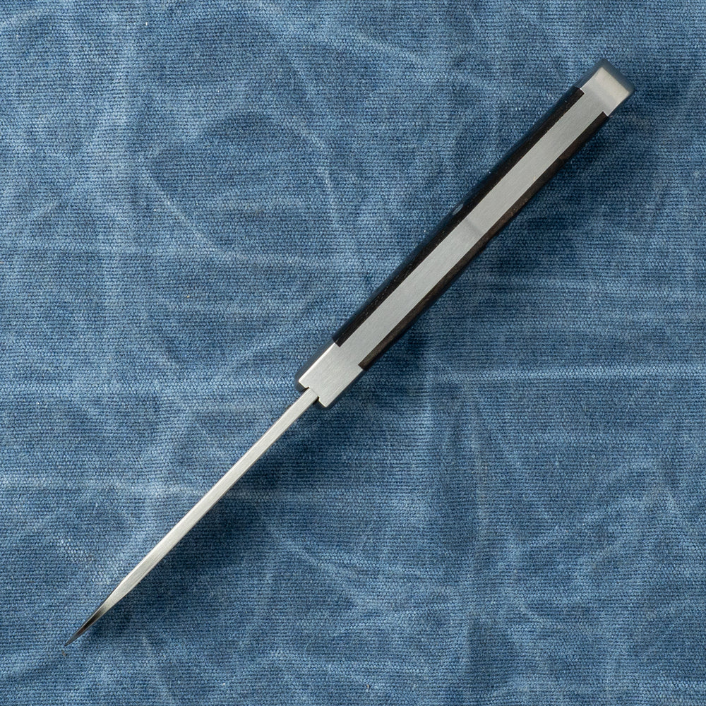 JACK WOLF KNIVES EUREKA - EBONY WOOD