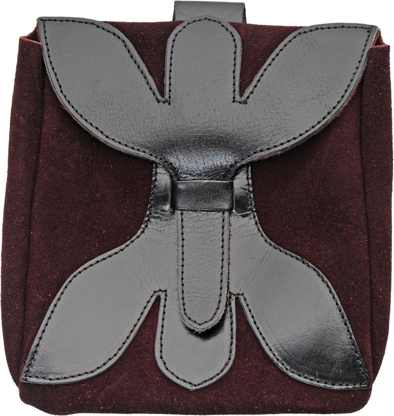 Pakistan Large Medieval Pouch Purple