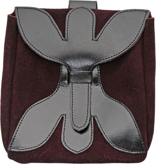 Pakistan Large Medieval Pouch Purple