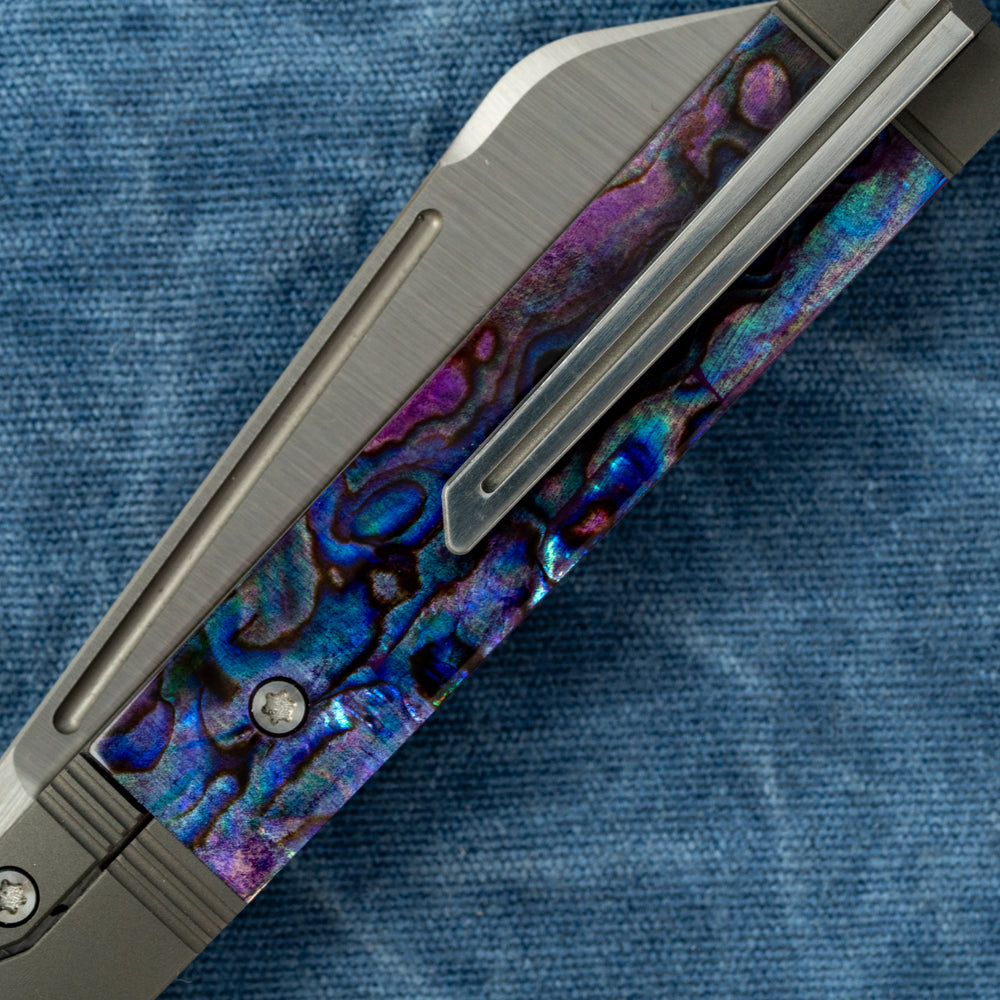 JACK WOLF KNIVES Feelbetter Jack - Purple Abalone