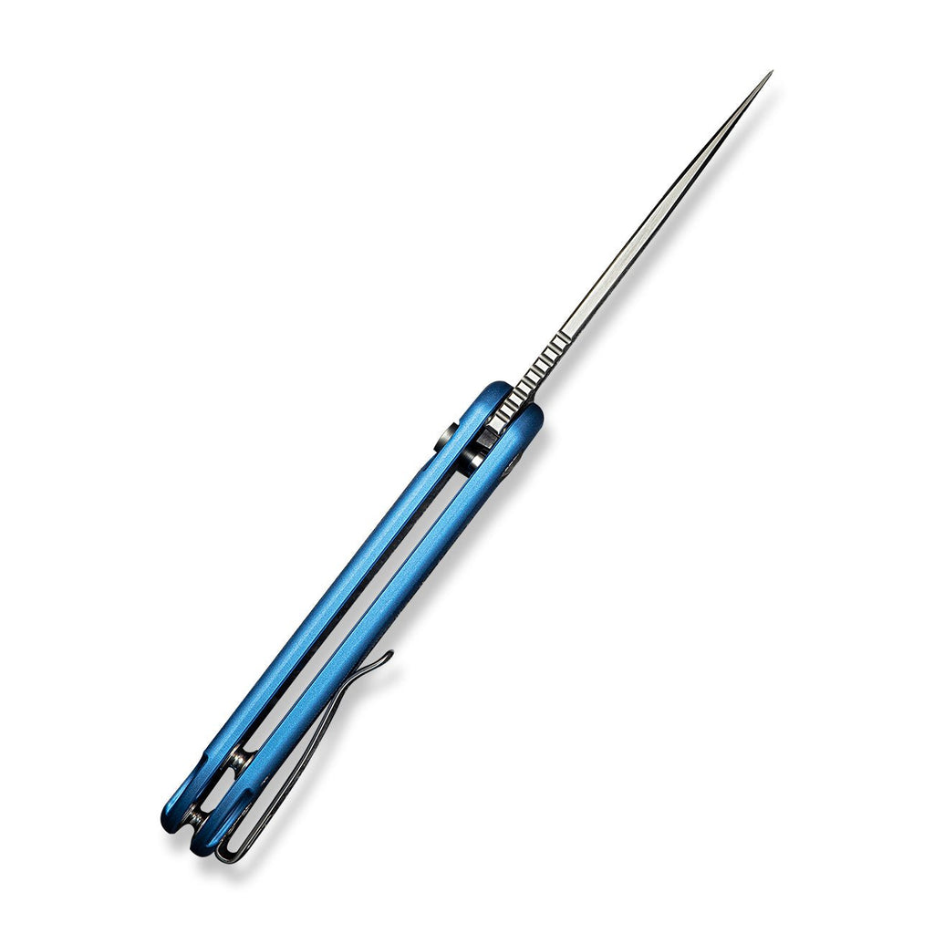 CIVIVI Button Lock Elementum II Flipper Knife Aluminum Handle (2.96" Nitro-V Blade) C18062PD-2