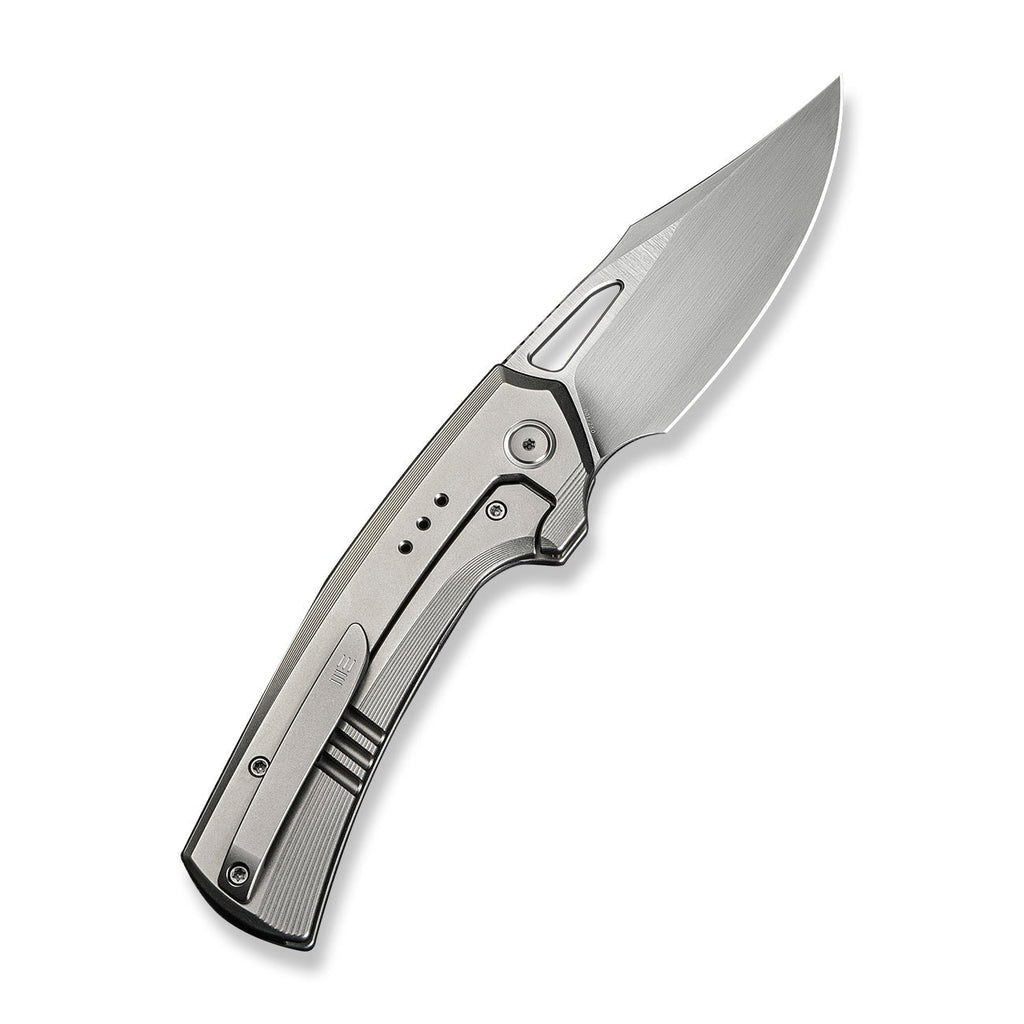 WE KNIFE CO LTD Nefaris Flipper & Thumb Hole Knife Titanium Handle (3.48" CPM 20CV Blade) WE22040FA-1