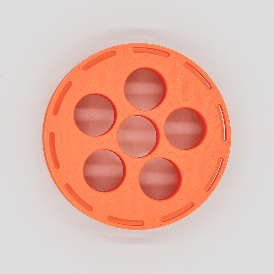 Crystal Creek Gear GoReel Rodless Hand Reel (Orange)