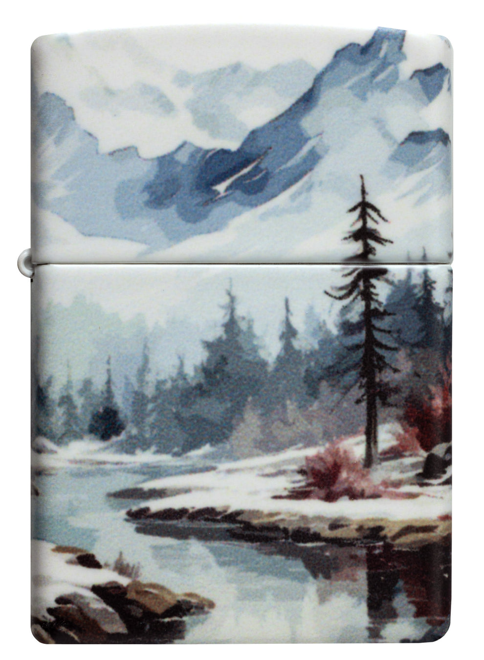 ZIPPO Frozen Valley Design