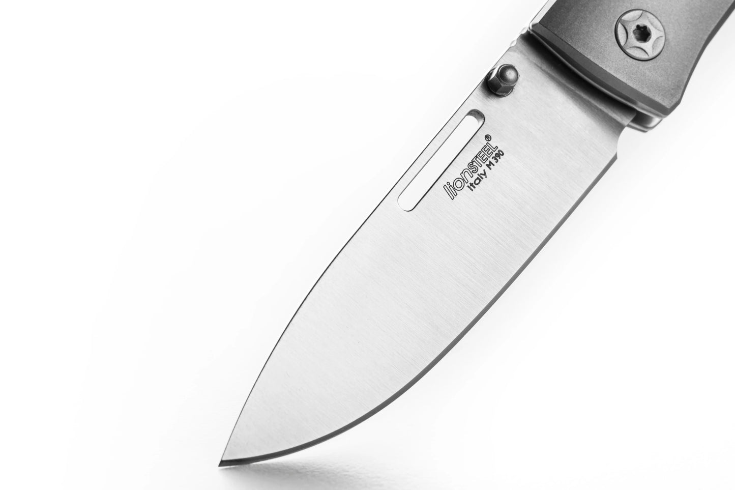 LIONSTEEL NiNi - Santos wood - Titanium Bolster