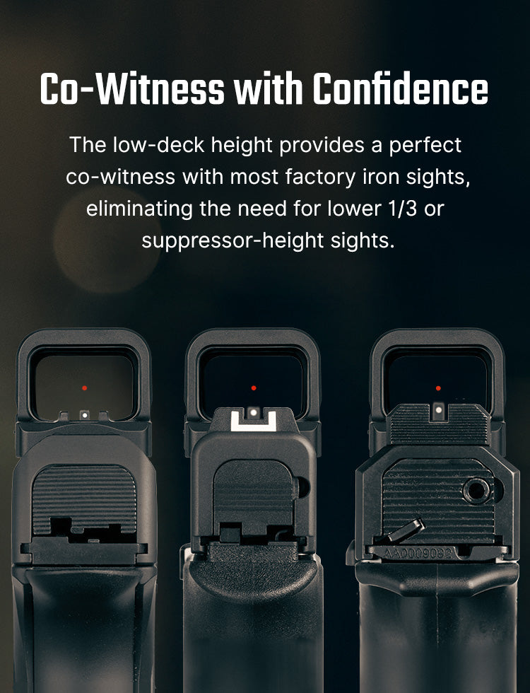 OLIGHT Osight K Open Reflex Optic with Replaceable Side-Loading Battery