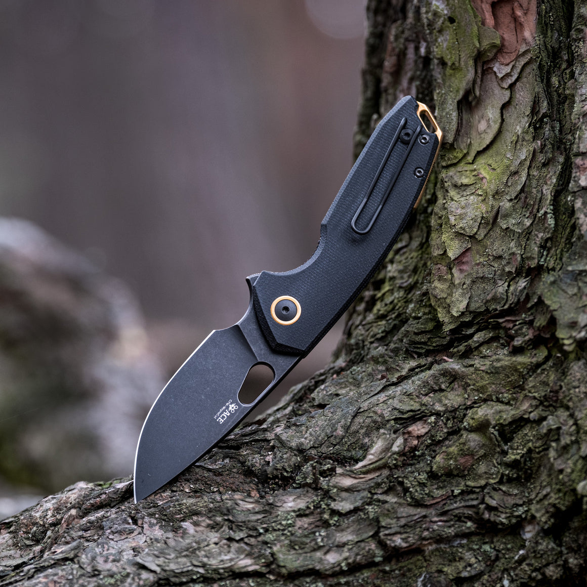 GIANT MOUSE ACE Tribeca - Black & Brass