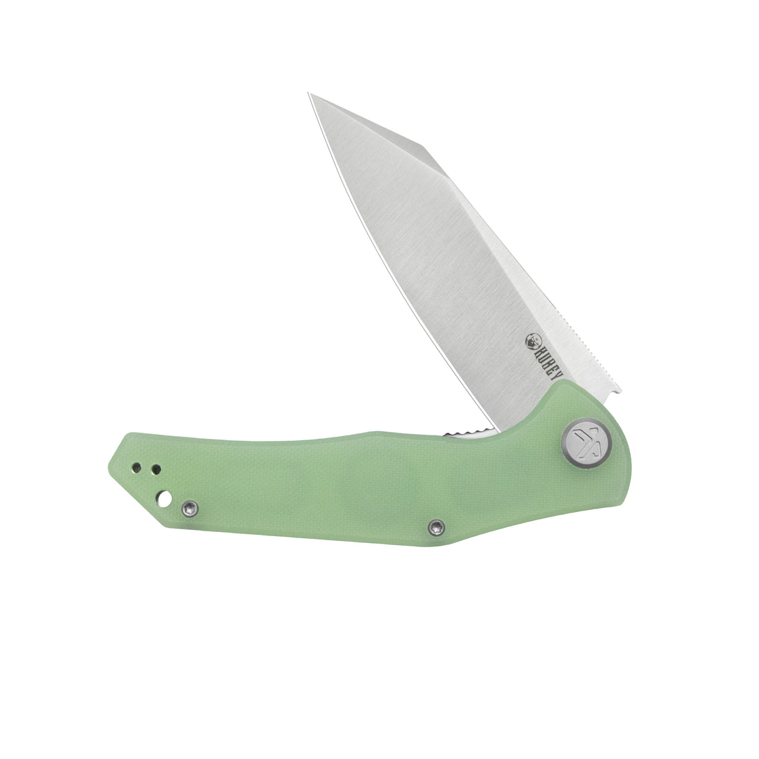KUBEY Flash Linerlock Jade KU158R