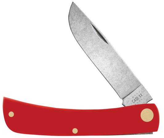 CASE CUTLERY American Workman Smooth Red Synthetic CS Sod Buster® Jr