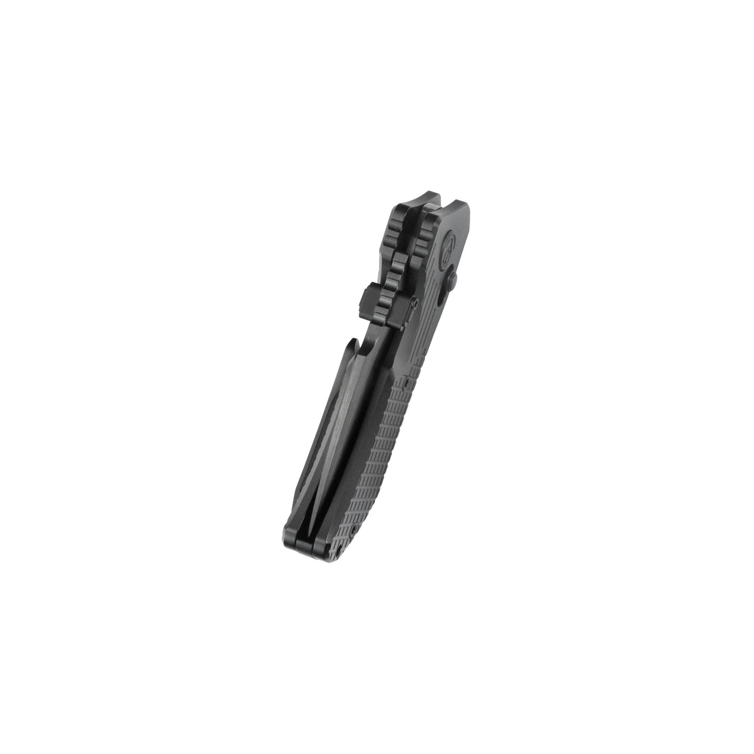 KB Jarpen Folding Knife Black PVD Titanium Handle 2.36'' CPM S90V DLC Hand Rubbed Satin Blade KB415C